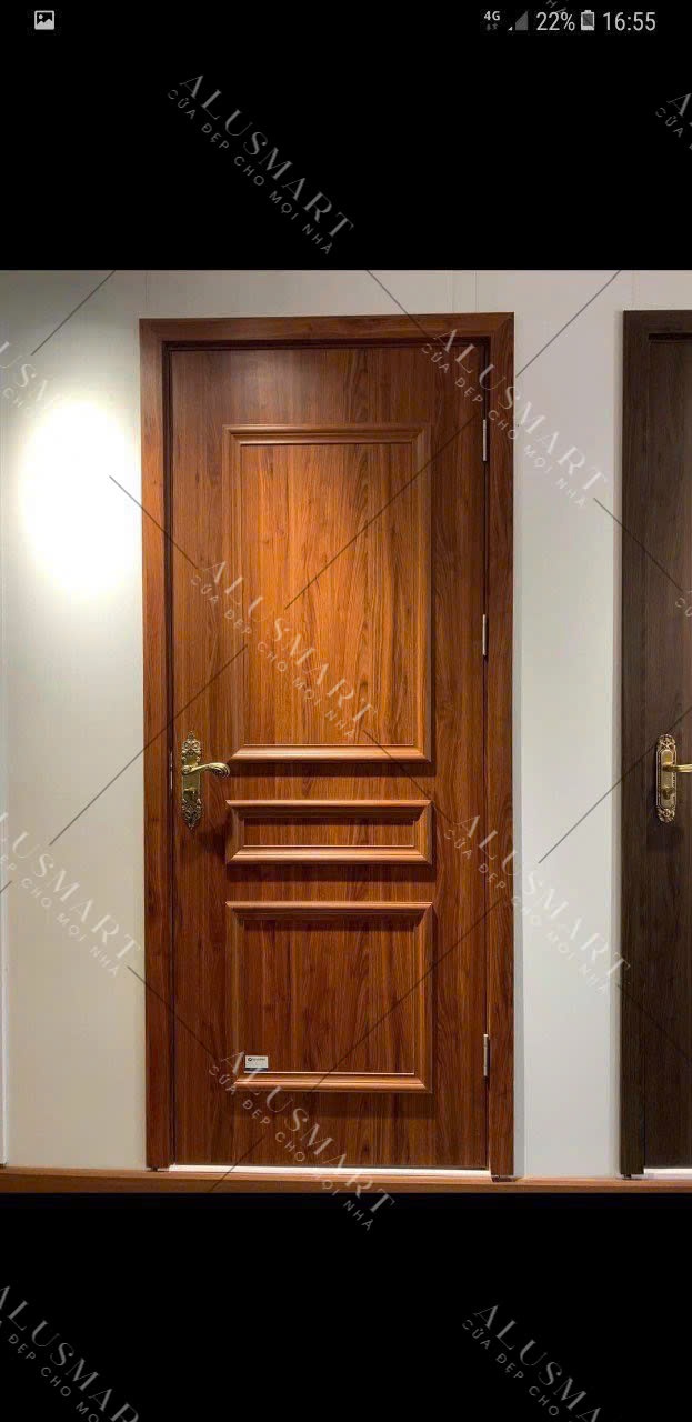 cửa gỗ nhựa alusmart - hình 3