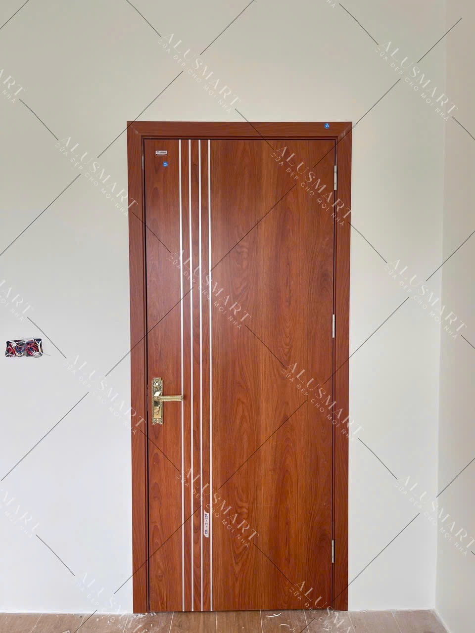 cửa gỗ nhựa alusmart - hình 2